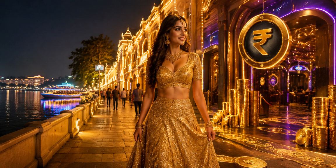 Active slot gaming at Delhi Connaught Place with vibrant atmosphere