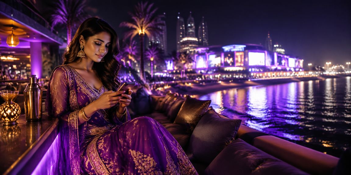 Relaxed casino gaming on mobile devices at a scenic Goa beach location